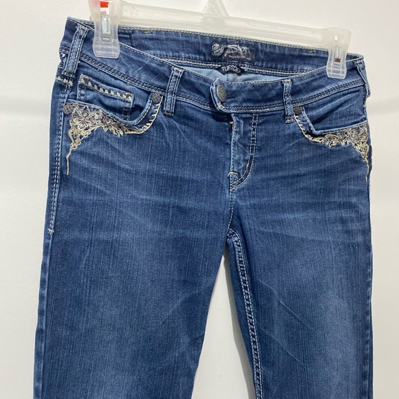 Silver Tuesday boot cut jeans 31 - Picture 3 of 7